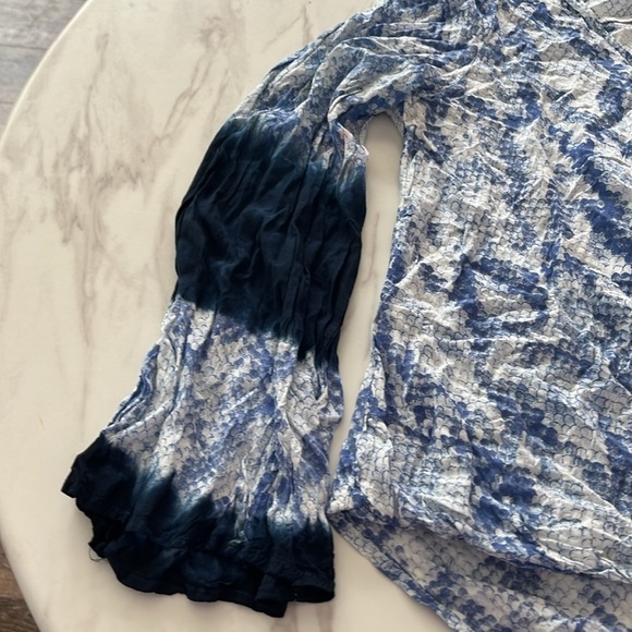 Surf Gypsy Tie Dye Blouse - Picture 3 of 5